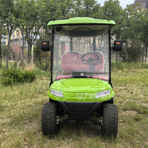 Carrito de Golf Eléctrico de 6 Plazas en Oferta, Pantalla Táctil, Luces LED, Diseño de Lujo, Alimentado por Litio, Homologado para Circular por la Calle - Product Image 3
