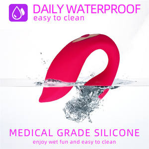 Oeuf de couple invisible en forme de <span class=keywords><strong>U</strong></span> jouet sexuel télécommande sans fil massage vaginal vibrateur vibrant point G stimulateur clitoridien - Product Image 5