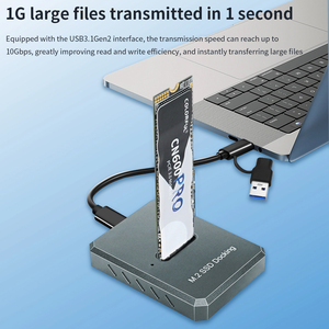 سرعة نقل زلاجات محرك صلب مزدوج البروتوكول <span class=keywords><strong>2</strong></span> USB Gen1 6Gbps/USB Gen2 10Gbps - Product Image 2