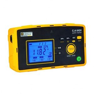 Chauvin Arnoux CA6424 2P & 3P Earth/Ground <b>Tester</b> with 6 X NiMH Rechargeable <b>Batteries</b> 1 Year Warranty - Product Image 2