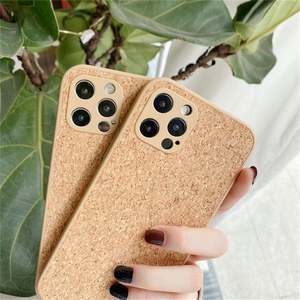 Laudtec Funda trasera de madera de bambú a prueba de golpes para iPhone 13 Max - Product Image 6