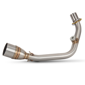 สำหรับรถเวสป้า <span class=keywords><strong>150</strong></span> สปริ้นท์ พรีมาเวร่า ปี 2014-2024 ระบบท่อไอเสียรถจักรยานยนต์แบบดัดแปลง ท่อเชื่อมต่อด้านหน้า ขนาด 51 มม. พร้อมตัวลดเสียง DB Killer - Product Image 2