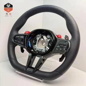 Volante Deportivo <span class=keywords><strong>M</strong></span> con Calefacción en Alcántara Compatible con <span class=keywords><strong>BMW</strong></span> M3 M4 M5 M6 X3 X4 X5 X6 X7 <span class=keywords><strong>X8</strong></span> G01 G12 G20 G30 G80 G82 330i M340i - Product Image 3