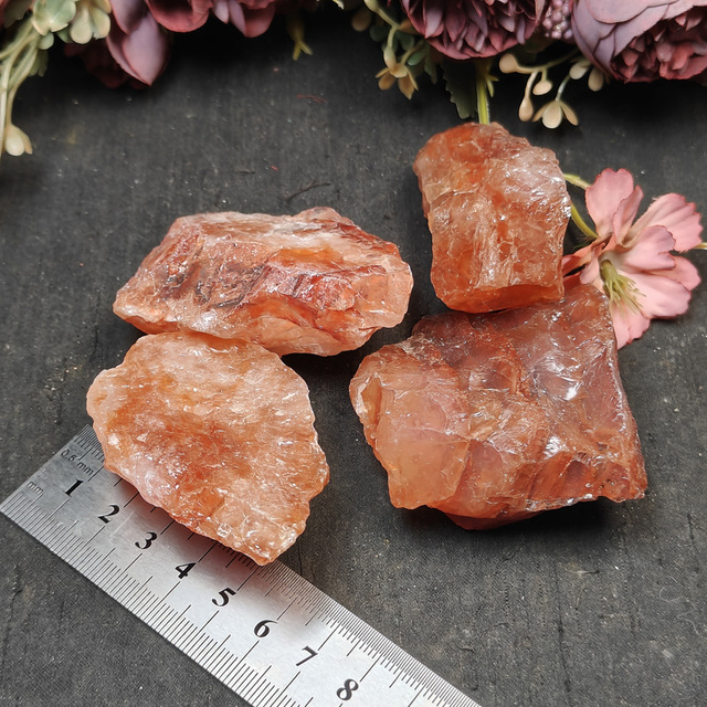 Bulk Wholesale Natural Gem Quartz Red Fire Quartz Rock Crystal Gemstone Raw Stone Reiki Rough