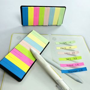 Papel Adhesivo Fluorescente Colorido, Notas Adhesivas, Pestañas de Índice, Blocs de Notas, Material de Oficina y Escolar, Marcadores de Páginas, Recordatorios - Product Image 2