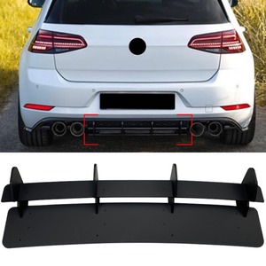 Rear Bumper Spoiler Rear Bumper <b>Splitter</b> <b>Lip</b> Spoiler Protector Cover Guard Apron for VW Golf 7.5R Body Kit Car Accessories - Product Image 1
