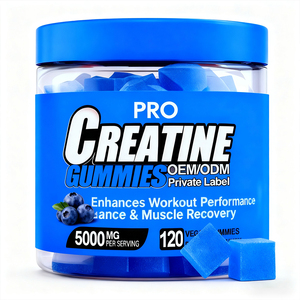 Caramelle Gommose di Creatina Monoidrato OEM all'Ingrosso, Integratore Pre-Allenamento per Energia e Crescita Muscolare, Non Adatto alle Donne in Gravidanza - Product Image 3