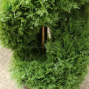 Nuevos Estilos <span class=keywords><strong>de</strong></span> Árboles Bonsái Artificiales Decorativos para Interiores/Exteriores, Planta Verde <span class=keywords><strong>de</strong></span> Plástico, Topiario <span class=keywords><strong>de</strong></span> Fibra <span class=keywords><strong>de</strong></span> Vidrio, Árbol <span class=keywords><strong>de</strong></span> <span class=keywords><strong>Buxus</strong></span> Verde en Espiral - Product Image 2