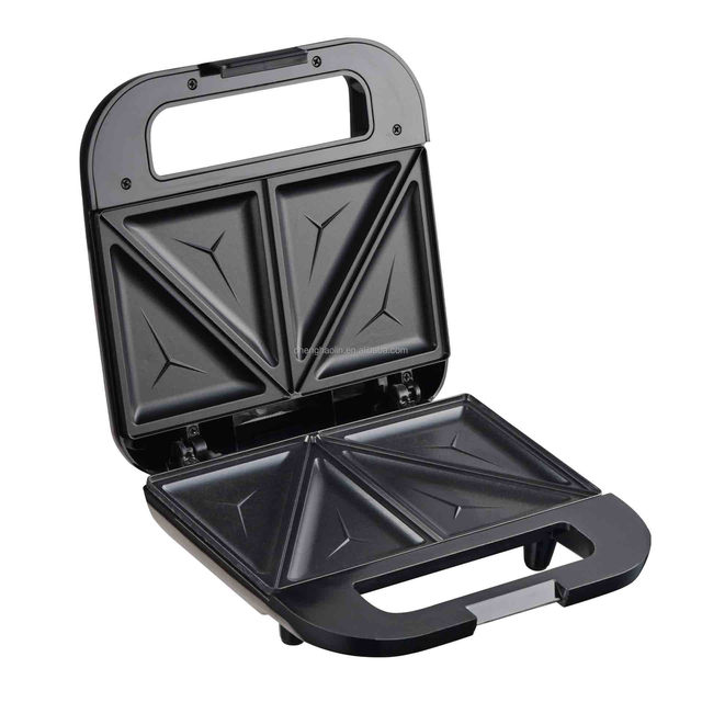 Portable Household Breakfast Non Stick Coating Easy to Clean Electric Sandwich Bread Maker