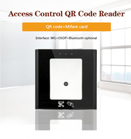Lecteur de codes QR et de codes-barres pour contrôle d'accès, lecteur de cartes EM et IC, Wiegand 26/34, RS232 ou RS485, TCP/IP, USB pour système de tourniquet
