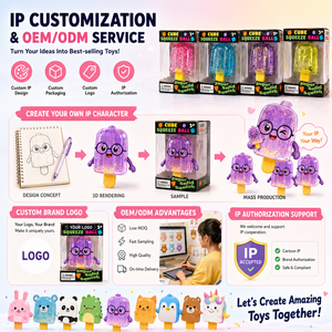 2026 Trending Popsicle <b>Squishy</b> Toy Soft Sensory Stress Relief Squeeze Toy Wholesale OEM ODM - Product Image 6
