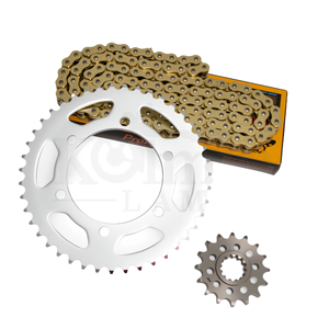 <span class=keywords><strong>Kit</strong></span> de transmission <span class=keywords><strong>moto</strong></span> bon marché pour téléviseurs Star Hlx 150 jeu de chaînes et de pignons - Product Image 4