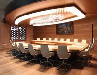 Table de salle de réunion moderne, mobilier de bureau, bureau de salle de conférence, table de salle de conseil