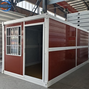 Casa Prefabricada Portátil de Lujo WinFair, Casa Modular de 20 Pies Estilo <span class=keywords><strong>Bali</strong></span>, Oficina <span class=keywords><strong>en</strong></span> Contenedor, Casa Plegable - Product Image 1