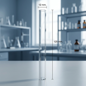 G010-14-54-A High Quality Borosilicate <b>Glass</b> Water Level Indicator Tube Heat Resistant for <b>Electric</b> <b>Kettles</b> 12x125 mm. - Product Image 1