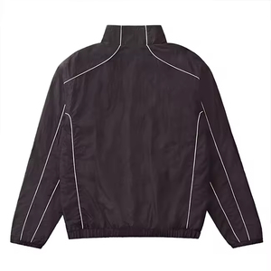 Survêtement de Sport en Nylon pour Homme Coupe-Vent Rayé et Pantalon en Nylon Personnalisé Fabricant - Product Image 4