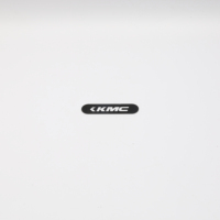 Autocollant d'étiquette transparent en PVC acrylique miroir personnalisable Autocollants de logo personnalisé pour supermarché