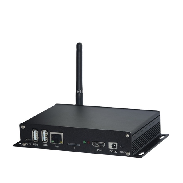 Android 4.4.4 Wifi Advertising Media Player Box