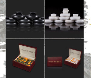 Juego <span class=keywords><strong>de</strong></span> 64 piezas <span class=keywords><strong>de</strong></span> <span class=keywords><strong>piedras</strong></span> calientes <span class=keywords><strong>para</strong></span> masaje, juego Premium <span class=keywords><strong>de</strong></span> rocas <span class=keywords><strong>de</strong></span> <span class=keywords><strong>basalto</strong></span>, Spa, Kit profesional, curación relajante, juego <span class=keywords><strong>de</strong></span> <span class=keywords><strong>piedras</strong></span> lisas negras con caja - Product Image 6
