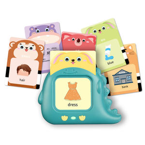 Los más nuevos <span class=keywords><strong>dinosaurios</strong></span> divertido Aprendizaje Temprano juguete Musical máquina parlante aprendizaje inglés Flashcards máquina juguete parlante - Product Image 3