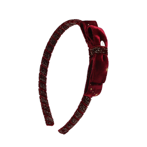 Cổ Điển Năm Mới Nhung Đỏ Ban Nhạc Đầu Cho Bé Gái Dễ Thương Ngọt Ngào Tóc Ban Nhạc Cho Trẻ Em Trẻ Em Tóc Phụ Kiện Trung Quốc Nhà Cung Cấp - Product Image 6