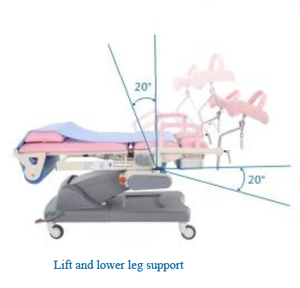 Новый тип кровати для профессионального гинекологического осмотра, кровати для беременных и кровати для родов - Product Image 4
