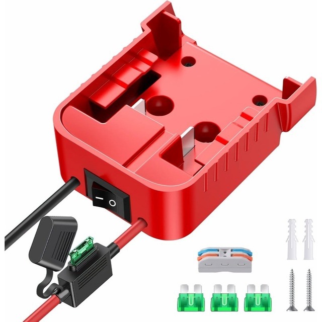 18V Battery DIY with Wire Converter, Power Tool, Lithium Battery Output Adapter