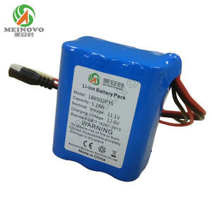 Şarj edilebilir li-ion pil paketi 11.1v 5200mah 5000mAh - Product Image 3