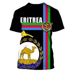 T-shirt con scollo a girocollo Fitness da uomo sexy a asciugatura rapida taglie forti <span class=keywords><strong>Eritrea</strong></span> alla rinfusa a manica corta con Logo personalizzato Eritrean <span class=keywords><strong>Flag</strong></span> magliette estive Top - Product Image 2