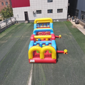Pista de Obstáculos Inflable Comercial para Adultos, Alquiler para Eventos al Aire Libre, Fabricante de Pistas de Obstáculos Personalizadas - Product Image 2