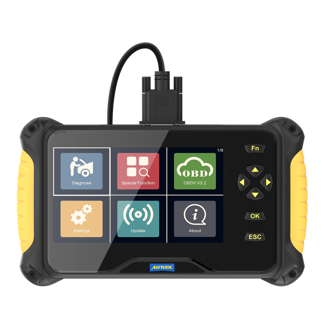 Latest Stock AUTOOL CS603 Four-System Auto Diagnostic Scanner Tool Obd2 Scanner Diagnostic Tool