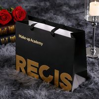 Sacs d'emballage pour vêtements personnalisés en gros avec logo imprimé, sacs cadeaux en papier kraft pour petites entreprises, boutiques, vente en gros