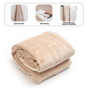 Manta Térmica de Franela Sherpa, Manta Eléctrica, Calentador de <span class=keywords><strong>Cama</strong></span>, Mantas Eléctricas Calefactoras - Product Image 3