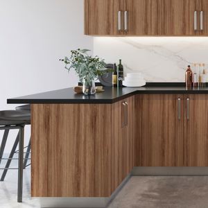 Modern Minimalist Style Solid Birch Wood Cabinets Customizable Color Size Multi-Purpose Design for Complete <b>Kitchen</b> <b>Furniture</b> - Product Image 2