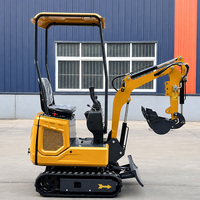 Mini-excavatrice à chenilles fiable avec système hydraulique étanche, réduit efficacement les fuites d'huile pendant le creusement continu