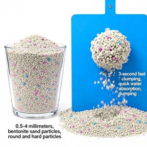 BENJIE Factory Wholesale Price <b>Odor</b> Control Fast Clumping Highly <b>Absorbent</b> High Quality Low Dust 5L Bentonite Cat Litter - Product Image 3