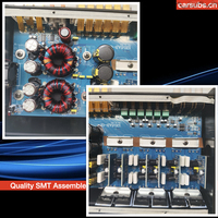 Amplificateur de voiture 6 canaux RMS 120W avec DSP et gain, amplificateur de puissance pleine gamme 6 canaux classe AB à prix avantageux