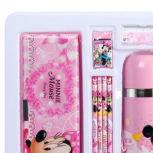 Ensemble de papeterie mignon de dessin animé, boîte cadeau, fournitures scolaires, trousse à crayons, ensemble de crayons pour filles <span class=keywords><strong>et</strong></span> enfants - Product Image 6