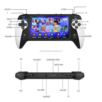 Console de jeu portable JSgaming X9 avec écran HD de 5,5 pouces, batterie de 1500 mAh, console de jeu rétro portable, musique, livre électronique, vidéo, consola, cadeau