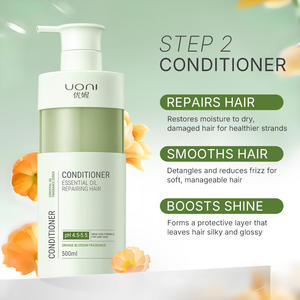 Ensemble de Shampoings à Marque Blanche pour Usage Quotidien à Domicile à l'Huile d'Argan et au Romarin pour Croissance des Cheveux, Anti-Pelliculaire, Hydratant pour Cheveux Bouclés - Product Image 5