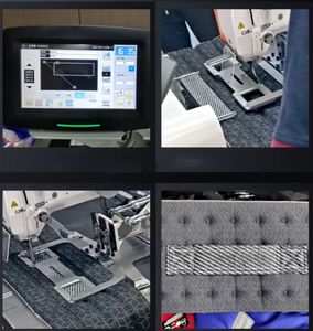 Máquina <span class=keywords><strong>de</strong></span> Coser Computarizada para Cuero YINSHENG, Máquina <span class=keywords><strong>de</strong></span> Coser Industrial con Mesa - Product Image 4