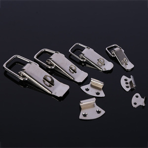 <b>Chrome</b> Plated Duckbill Buckle <b>Box</b> Lock L106 L104 L102 L002 Keyless Furniture Lock For Doors Windows Drawers Cabinets Boxes - Product Image 2