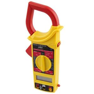 Multimetro digitale 1000V con pinze amperometriche, ideale per misurare tensione, corrente e resistenza nelle installazioni - Product Image 1