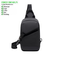 Nouveau sac bandoulière multifonctionnel pour homme avec port USB, spacieux, portable et élégant