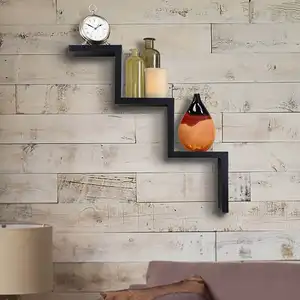 Wood DIY Decorative Wall Corner Shelf Floating Shelf For Home Unit