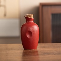 Mini bouteille de liqueur en céramique japonaise, mini pot à saké en porcelaine pour dégustation de liqueur