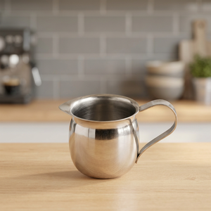<b>Small</b> Stainless Steel Manual Coffee Jug Barista Espresso Cups Latte Art Pitcher <b>Bell</b> Shaped Creamer for Kitchen Appliances - Product Image 1