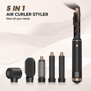 Professional Ionic <strong>Hair</strong> <strong>Dryer</strong> 5-in-1 Styling <strong>Hair</strong> <strong>Dryer</strong> <strong>with</strong> Multi-functional Styling Tools and Hot Air <strong>Comb</strong> - Product Image 1