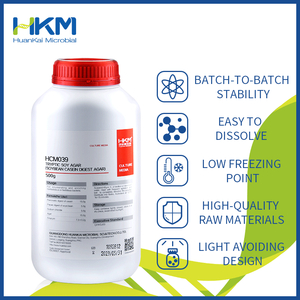 Gélose soja <span class=keywords><strong>tryptique</strong></span> Milieux de culture TSA pour <span class=keywords><strong>la</strong></span> croissance et le dénombrement microbiens (CASO Agar, Casein Soya Bean Digest Agar) - Product Image 4