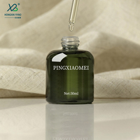Nouvelle Bouteille Compte-Gouttes en Verre Semi-Circulaire Personnalisée de 20ml 30ml Imprimée pour Sérum de Soin de la Peau et Gouttes Oculaires